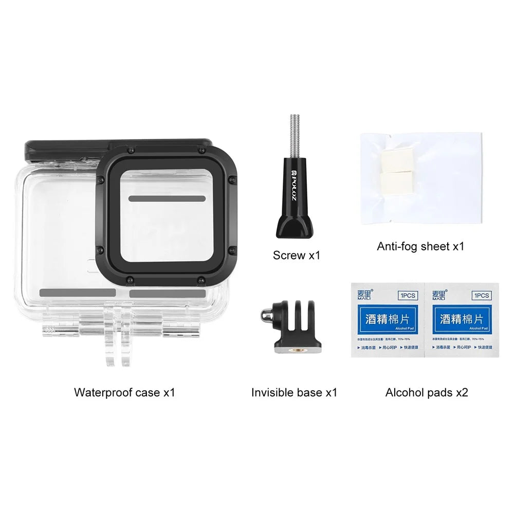 PULUZ PU591T For Insta360 ONE RS Camera Underwater Housing 60m Diving Protection Waterproof Case - 7