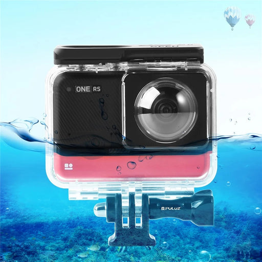 PULUZ PU803 For Insta360 ONE RS Twin Edition Camera Underwater Housing 30m Diving Waterproof Case - 1