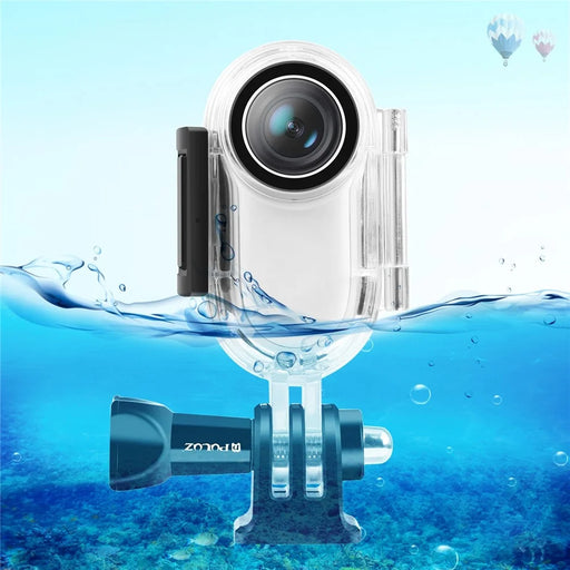 PULUZ PU556T For Insta360 GO 2 Camera 30m Underwater Waterproof Case for Diving Surfing - 1