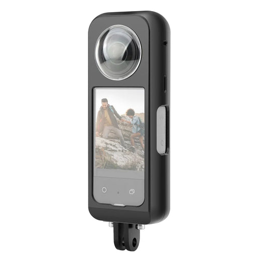 PULUZ PU807B For Insta360 X3 Anti Drop Metal Protective Case Rabbit Cage with Lens Protector - 1