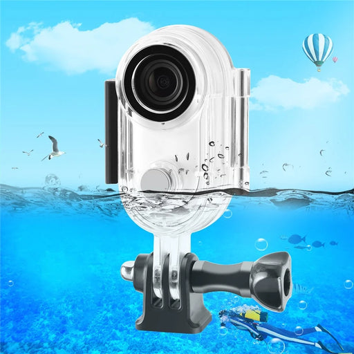 PULUZ PU884T For Insta360 GO 3 Camera Waterproof Case 40m Underwater Diving Housing - 1