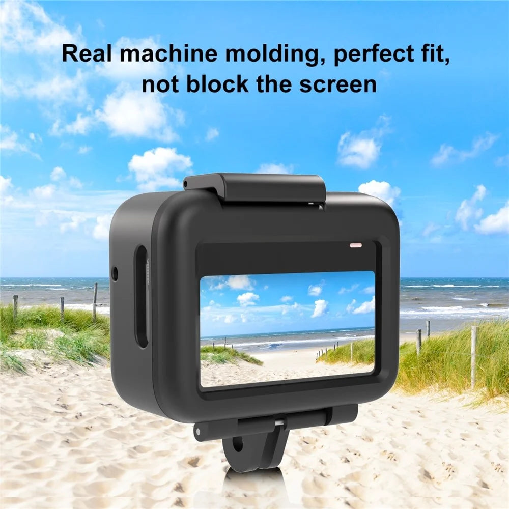 PULUZ PU866B For Insta360 GO 3 Camera Battery Case Plastic Protective Frame - 5