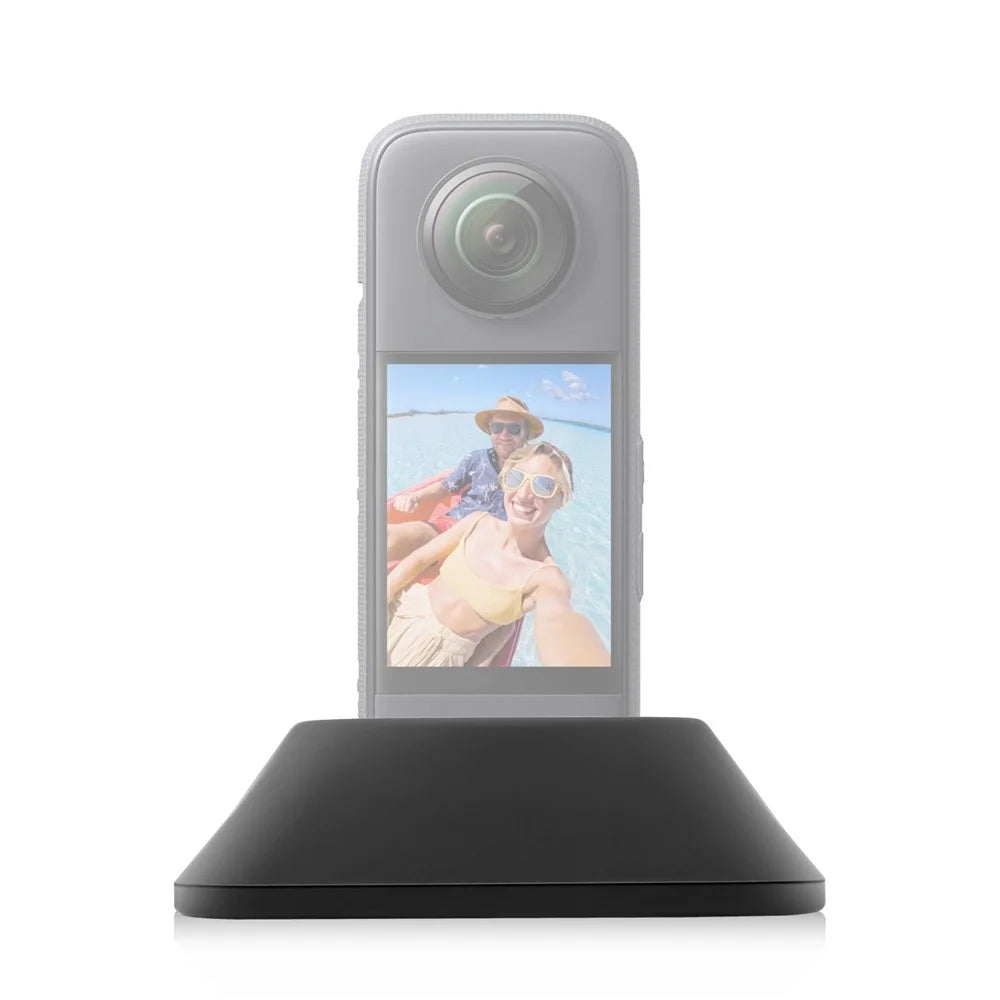 PULUZ PU843B For Insta360 X3 Silicone Base Desktop Camera Protective Stand - 1