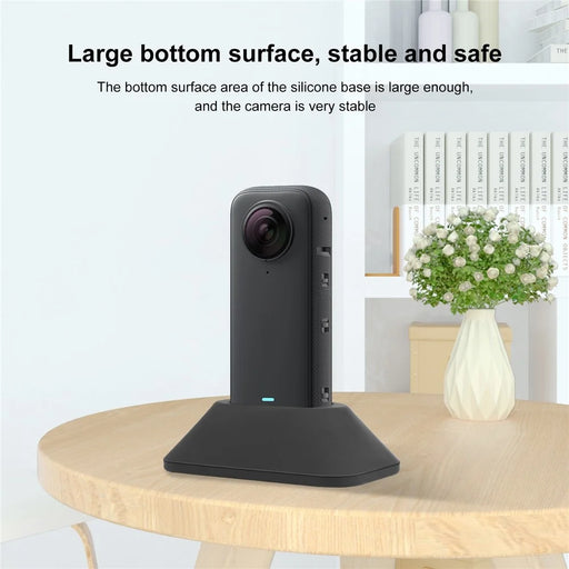PULUZ PU843B For Insta360 X3 Silicone Base Desktop Camera Protective Stand - 2