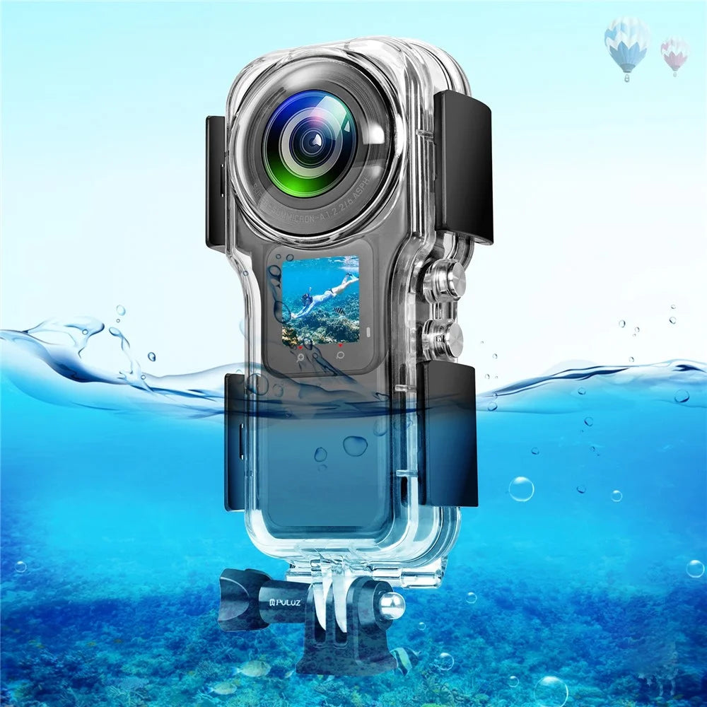 PULUZ PU801 For Insta360 ONE RS 1-Inch 360 Edition Underwater Housing 40m Waterproof Protective Case - 1
