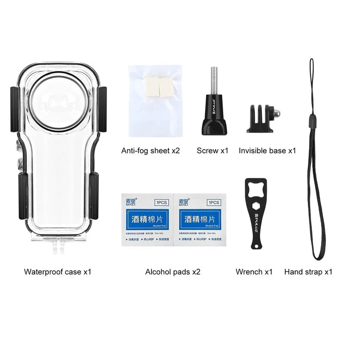 PULUZ PU801 For Insta360 ONE RS 1-Inch 360 Edition Underwater Housing 40m Waterproof Protective Case - 7