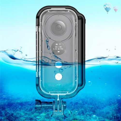 PULUZ PU400 For Insta360 ONE X Panoramic Camera Waterproof Case 30m Underwater Protection Shell - 1