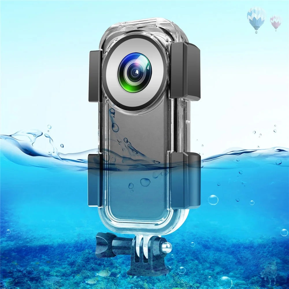 PULUZ PU575T For Insta360 ONE X2 Camera Waterproof Case 30m Underwater Protection Housing - 1