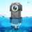 PULUZ PU575T For Insta360 ONE X2 Camera Waterproof Case 30m Underwater Protection Housing - 1
