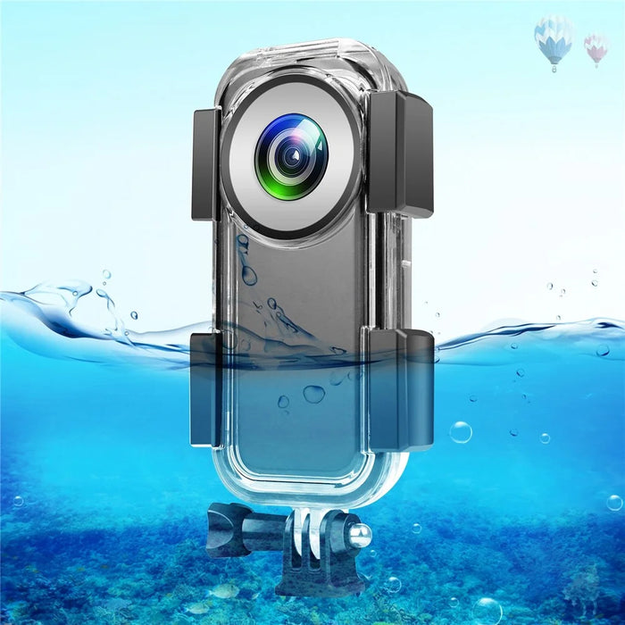 PULUZ PU575T For Insta360 ONE X2 Camera Waterproof Case 30m Underwater Protection Housing - 1