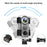 PULUZ PU575T For Insta360 ONE X2 Camera Waterproof Case 30m Underwater Protection Housing - 4