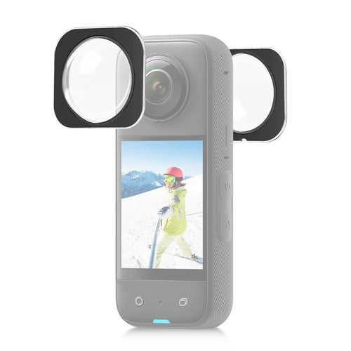 PULUZ PU850B 2Pcs for Insta360 X3 Upgraded Optical Glass Lens Protector Adhesive Protective Cover - 1