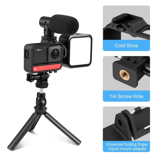 PULUZ PU592B Protective Frame for Insta360 ONE RS / ONE RS Twin Edition / ONE RS 1-Inch 360 Edition Camera Shockproof Shell - 2