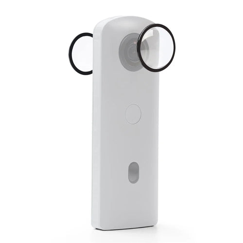 PULUZ PU590T 2Pcs Lens Guard for Ricoh Theta SC2 / S / V Panoramic Lens Protector with Silicone Cover - 1