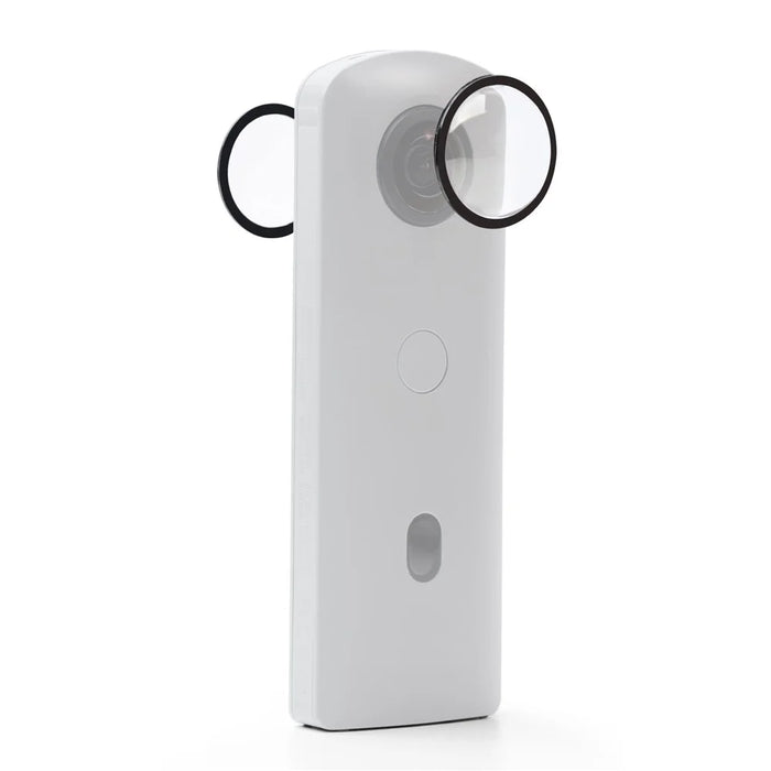 PULUZ PU590T 2Pcs Lens Guard for Ricoh Theta SC2 / S / V Panoramic Lens Protector with Silicone Cover - 1