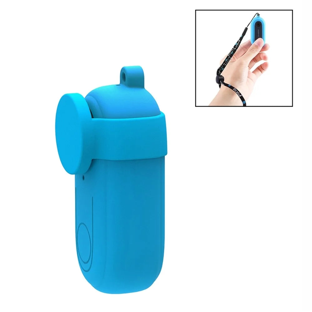 PULUZ PU557 For Insta360 GO 2 Thumb Camera Body Lens Silicone Protective Case Dust Scratch Resistant Cover - Blue - 1