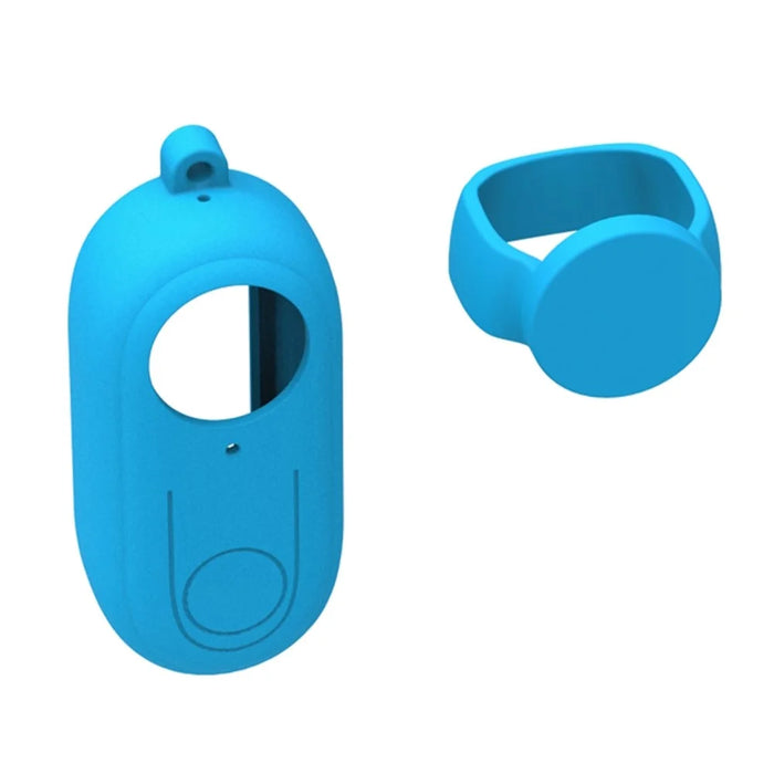 PULUZ PU557 For Insta360 GO 2 Thumb Camera Body Lens Silicone Protective Case Dust Scratch Resistant Cover - Blue - 2