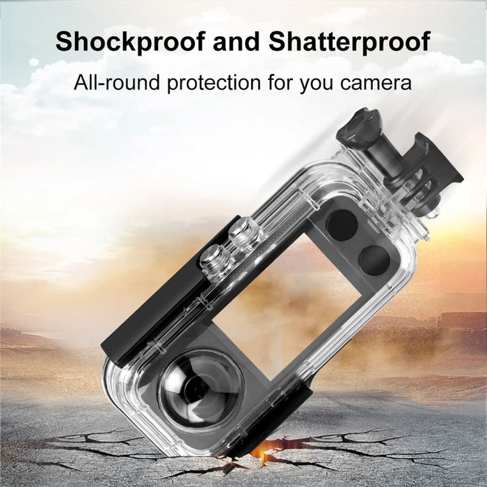 PULUZ PU820 For Insta360 X3 Waterproof Case 30m Underwater Protection Diving Housing - 6