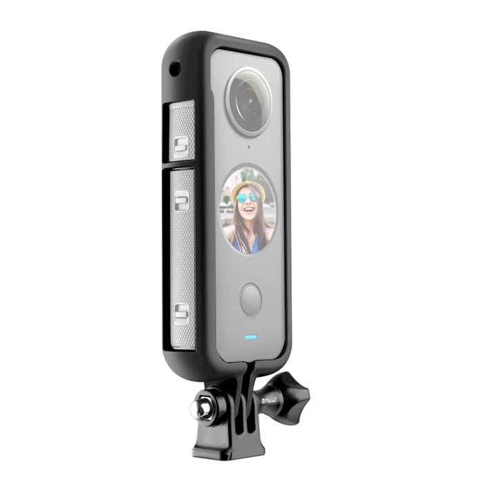 PULUZ PU587B For Insta360 ONE X2 Panoramic Camera Protective Frame PC Plastic Shockproof Shell - 1