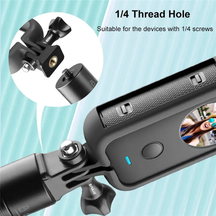 PULUZ PU587B For Insta360 ONE X2 Panoramic Camera Protective Frame PC Plastic Shockproof Shell - 2