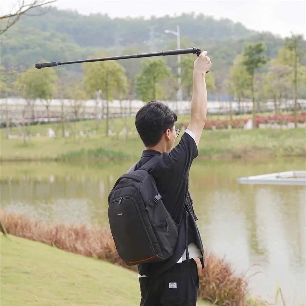 PULUZ PU886B For Insta360 X3 Bullet Time Handle Tripod Rotating Grip Desktop Stand Action Camera Selfie Stick - 4