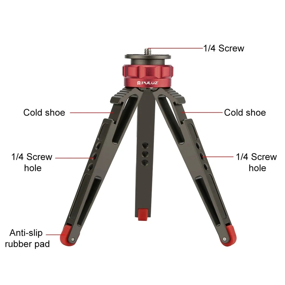 PULUZ PU3070 For Smartphones DSLR Cameras Tripod Desktop Live Streaming Photography Stand - 5