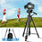 PULUZ PU3096 Smartphone Camera Selfie Live Streaming Tripod Stand with Pan Tilt Head and Phone Clamp - 5