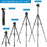 PULUZ PU3096 Smartphone Camera Selfie Live Streaming Tripod Stand with Pan Tilt Head and Phone Clamp - 7