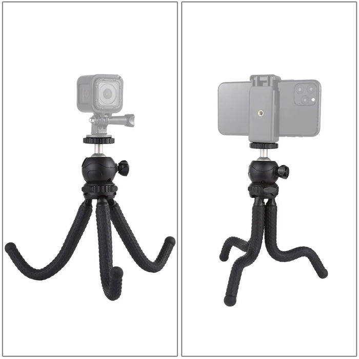 PULUZ PU435 Size S Flexible Legs Octopus Tripod 2kg Load 1 / 4 Screw Selfie Stick, 25 x 4.5cm - 6
