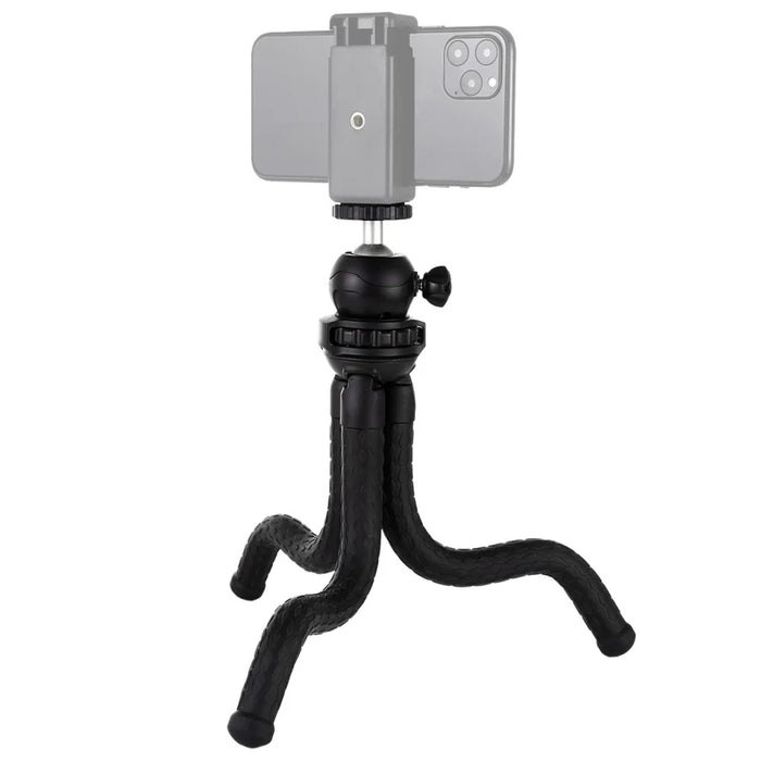 PULUZ PU436 Size L Flexible Legs Octopus Tripod 2kg Load 1 / 4 Screw Selfie Stick, 31 x 5cm - 1