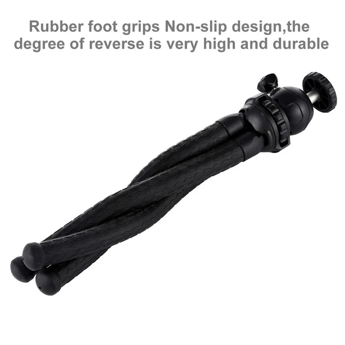 PULUZ PU436 Size L Flexible Legs Octopus Tripod 2kg Load 1 / 4 Screw Selfie Stick, 31 x 5cm - 3