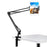 PULUZ PU535 Clip On Adjustable Desktop Suspension Arm Stand with Phone / Tablet Clamp for Live Broadcast - 1