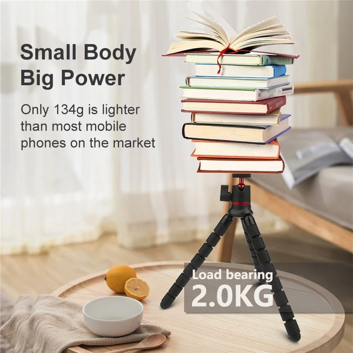 PULUZ PU860 For DSLR Camera  /  GoPro  /  Smartphone Octopus Tripod Stand with Remote Control - 2