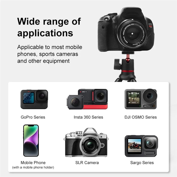 PULUZ PU860 For DSLR Camera  /  GoPro  /  Smartphone Octopus Tripod Stand with Remote Control - 4