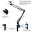 PULUZ PU650B Foldable Suspension Arm Phone Holder 360 Degree Rotation Desk Mount for Smartphones Up to 6.8 Inch - 4