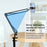 PULUZ PU650B Foldable Suspension Arm Phone Holder 360 Degree Rotation Desk Mount for Smartphones Up to 6.8 Inch - 6