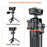 PULUZ PU732B 4 Sections Extendable Tripod Stand with 360 Degree Rotatable Ball Head for Action Cameras - 6