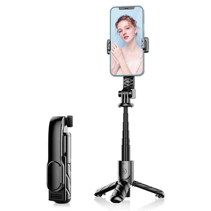 K25MINI Portable Bluetooth-Compatible Selfie Stick Smartphone Photography Tripod with 1 Fill Light - 2