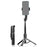 K26 Bluetooth-Compatible Phone Selfie Stick Portable Travel Extendable Live Streaming Tripod with 2 Fill Lights - Black - 2