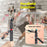 JH18 Selfie Stick Tripod Bluetooth-Compatible Remote Control Phone Tripod Stand Detachable Gimbal - Obsidian Black - 5