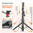 L16TT Aluminum Alloy Pole Extendable Selfie Stick Auto Pop Up Tripod Anti Shake Floor Stand for Panoramic Shooting - 3