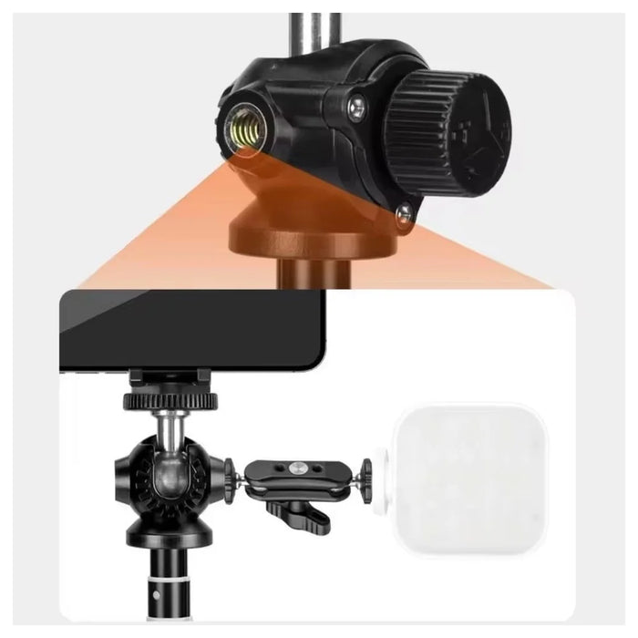 YUNTENG VCT-361 Selfie Stick Magnetic Bluetooth-Compatible Tripod Stand Extendable Monopod for Smartphones / Action Camera - 5