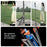 P62 Bluetooth-Compatible Tripod Selfie Stick for Smartphone Live Streaming Electric Suction Cup Extendable Monopod - Black - 3