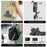 P62 Bluetooth-Compatible Tripod Selfie Stick for Smartphone Live Streaming Electric Suction Cup Extendable Monopod - Black - 5