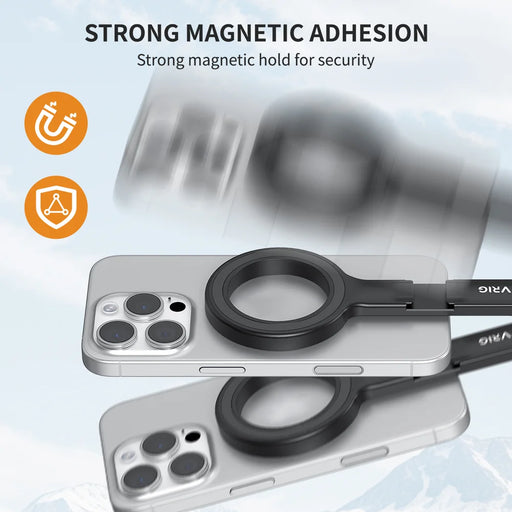 VRIG 360 Degree Rotation Magnetic Phone Mount Multi-function Selfie Stick Photography Tripod - 2