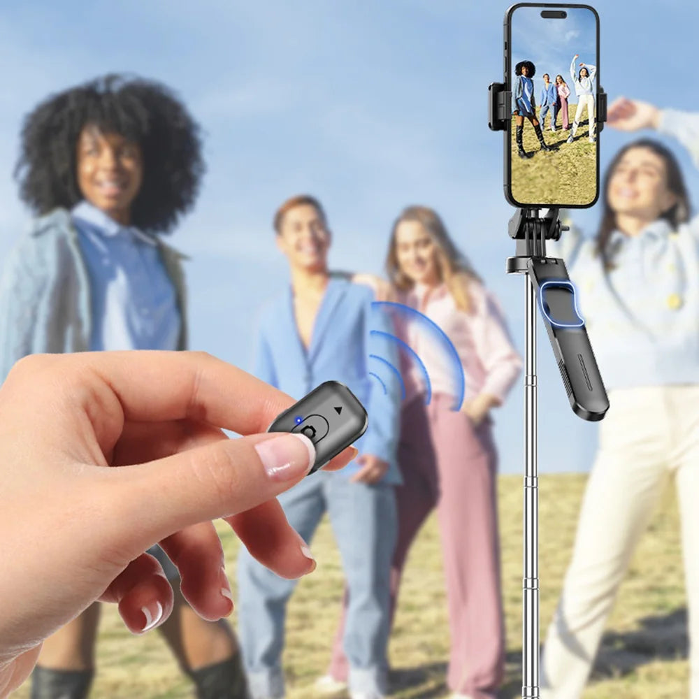 CYKE F16 Handheld Selfie Stick Extendable Tripod Stand with Bluetooth-compatible Remote for Live Streaming - 7