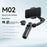 CYKE M02 Smart Tracking 3-Axis Gimbal Stabilizer Selfie Stick Anti-Shake Tripod Stand with Bluetooth-compatible Remote - 2