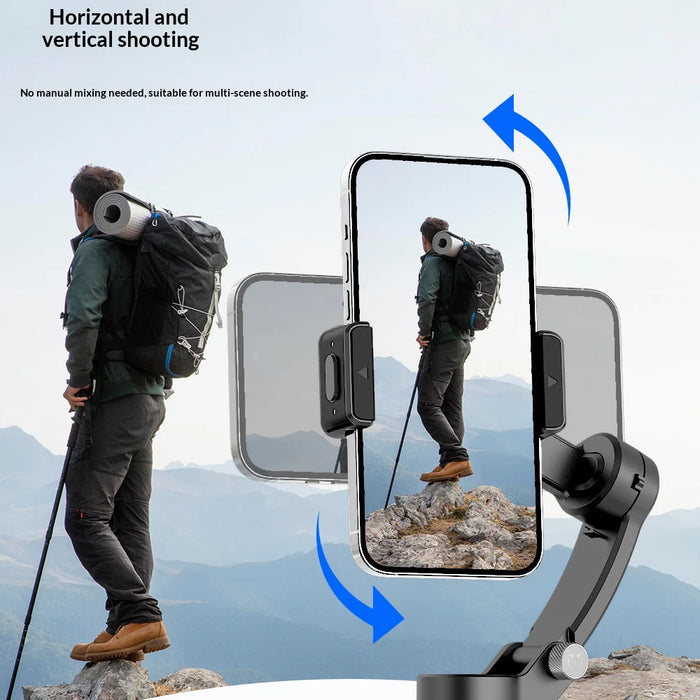 CYKE M02 Smart Tracking 3-Axis Gimbal Stabilizer Selfie Stick Anti-Shake Tripod Stand with Bluetooth-compatible Remote - 4