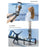 CYKE 2 in 1 Gimbal Stabilizer Selfie Stick Anti-Shake Phone Holder Tripod Stand with LED Fill Light - Black - 7