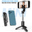 CYKE Q11S 2 in 1 7-section Extendable Stainless Steel Tripod Foldable Selfie Stick with 3-color LED Fill Light - 7